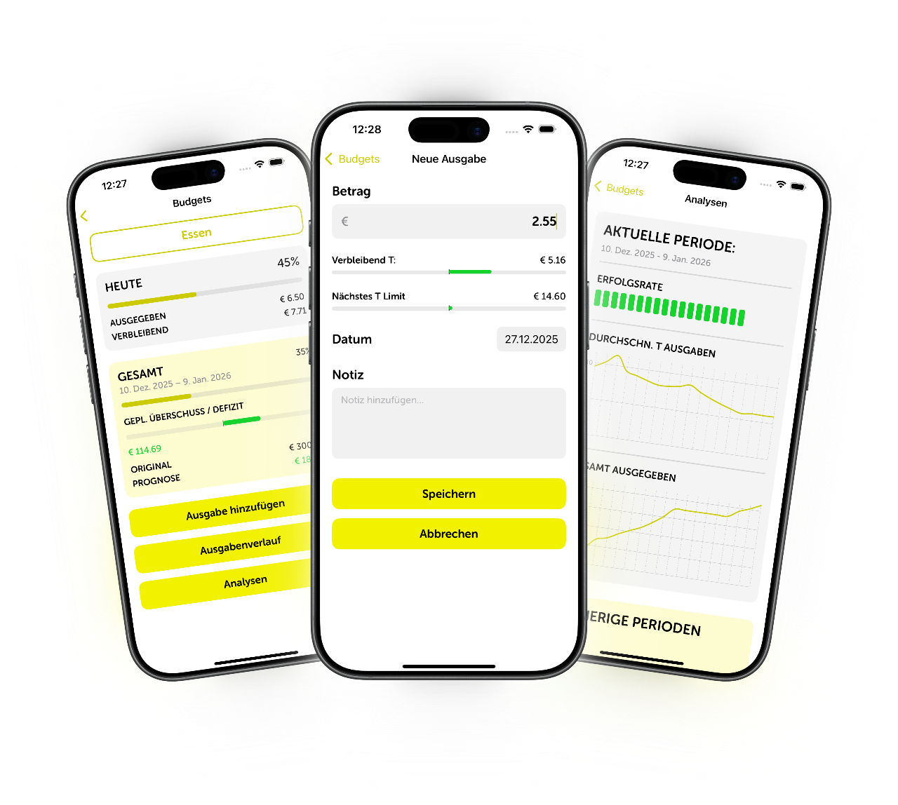 Frugo Übersicht iPhone