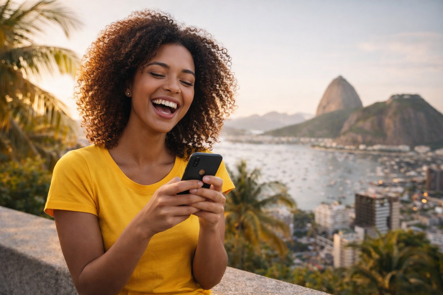 Tela de configurações